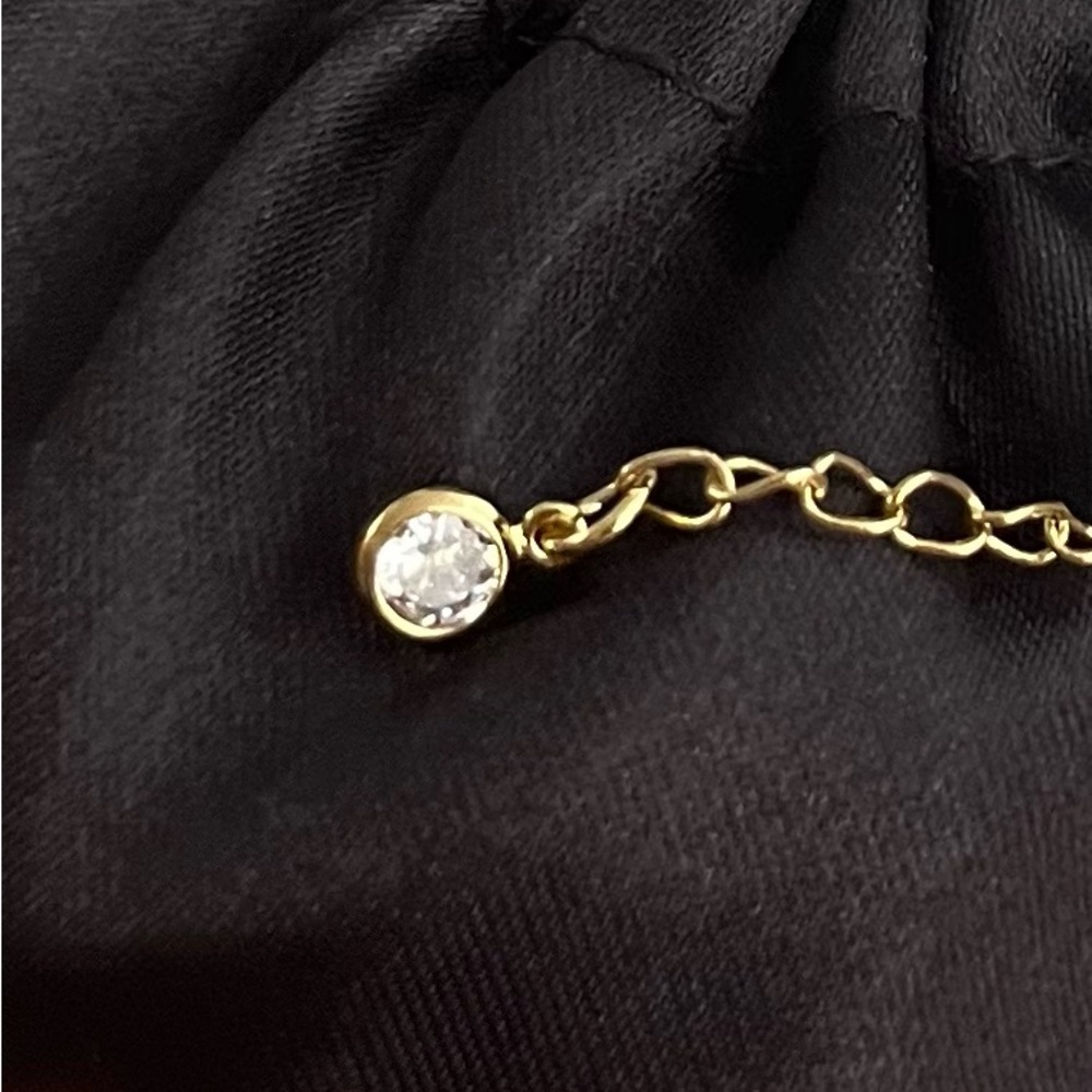 01# “Versatile Glam: Adjustable Color Gold Omega Style Necklace” - Picture 5 of 5